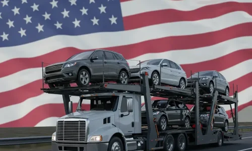 military_car_shipping_image_with_united_states_flag